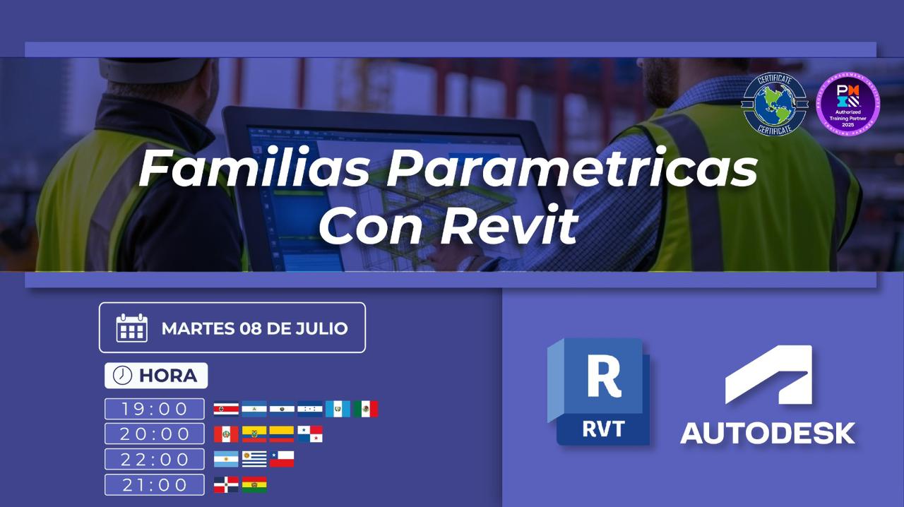 Masterclass Familias parametricas con revit